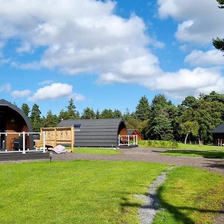 Robins Nest Glamping Pod With Hot Tub Hotel Keith Bagian luar foto